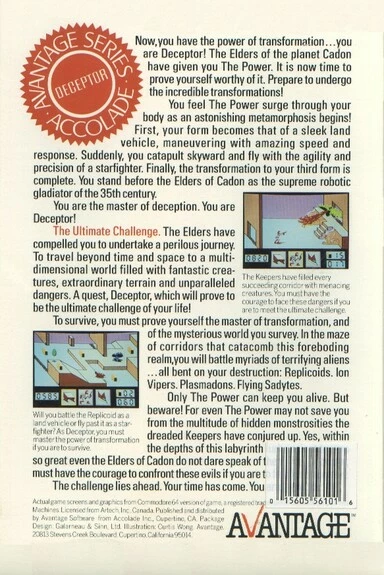 Image n° 3 - screenshots  : Deceptor